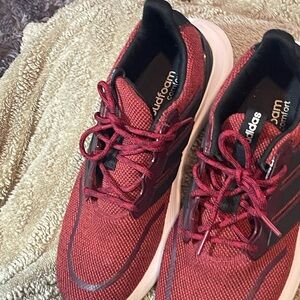 adidas Red and Black Women's Sneakers